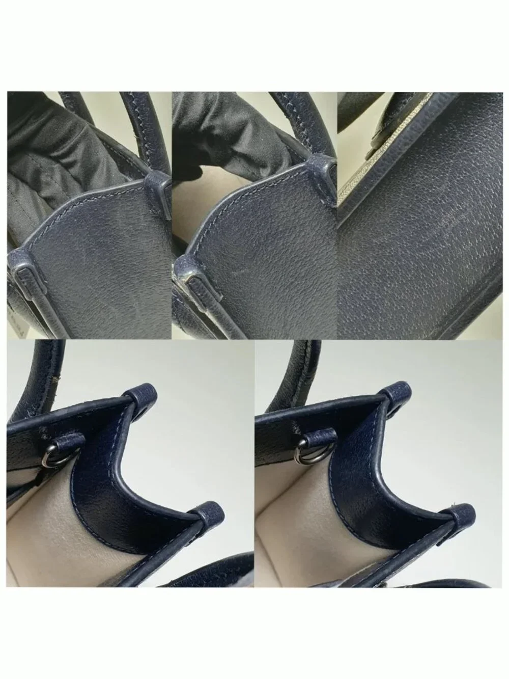 Authentic Gucci GG Supreme Mini Tote Bag Monogram Crossbody - Picture 9 of 11